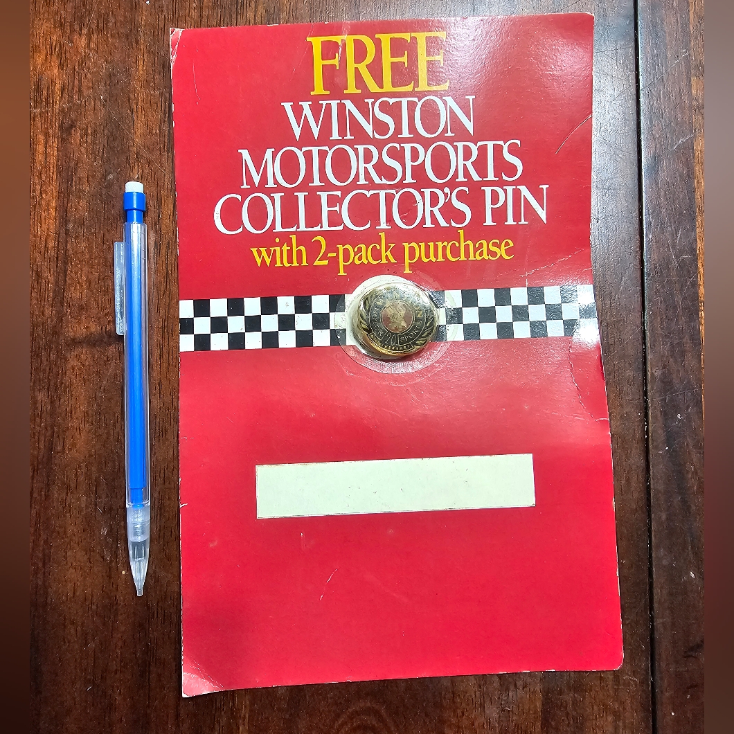 Winston Motorsports Collectors Pin